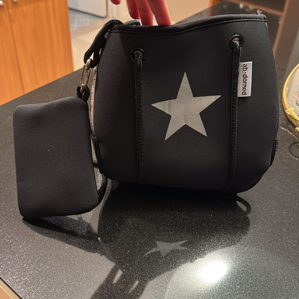 Ahdorned | Neoprene Tote Bag View 2